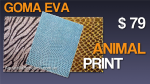 Goma Eva Animal Print