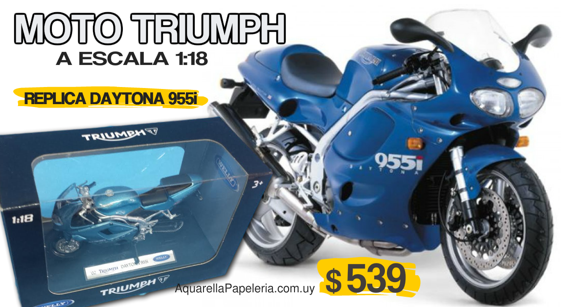 Moto a Escala Triumph Daytona 955i